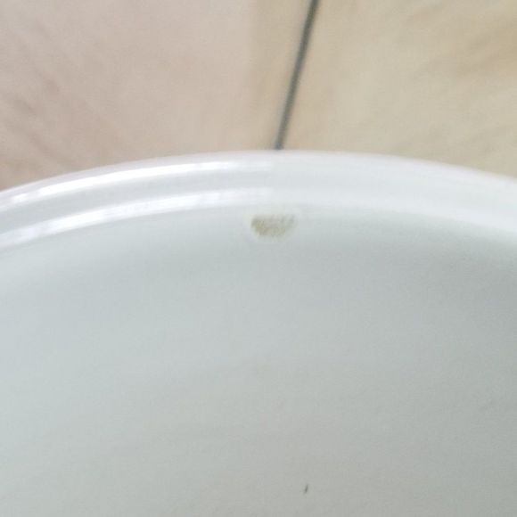 White Ceramic Planter HAND MADE IN ITALY - Picture 5 of 5